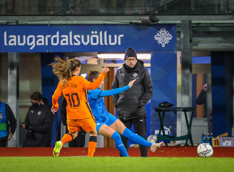 Myndaveisla 1: Holland vann Ísland á Laugardalsvelli