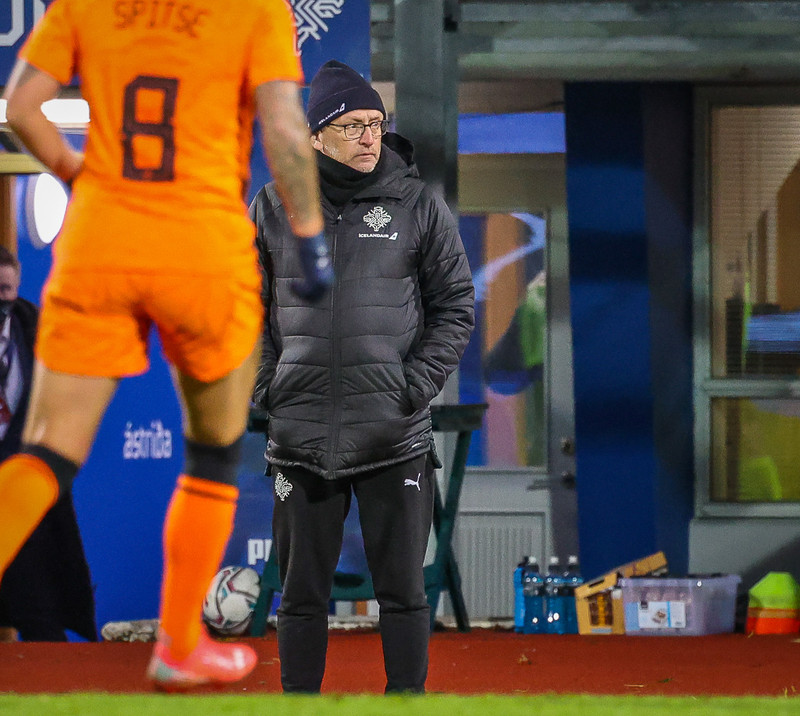 Myndaveisla 1: Holland vann Ísland á Laugardalsvelli