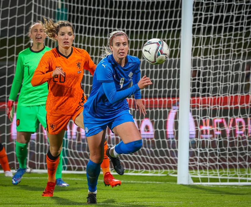 Myndaveisla 1: Holland vann Ísland á Laugardalsvelli
