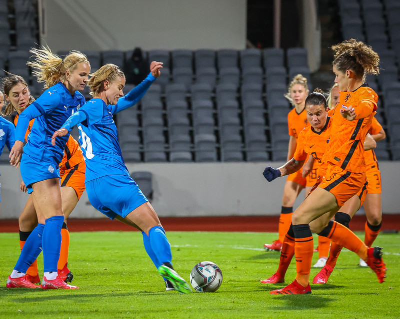 Myndaveisla 1: Holland vann Ísland á Laugardalsvelli