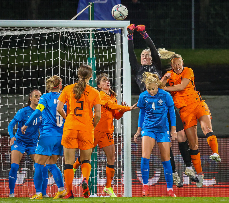 Myndaveisla 1: Holland vann Ísland á Laugardalsvelli