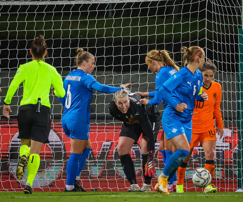 Myndaveisla 1: Holland vann Ísland á Laugardalsvelli