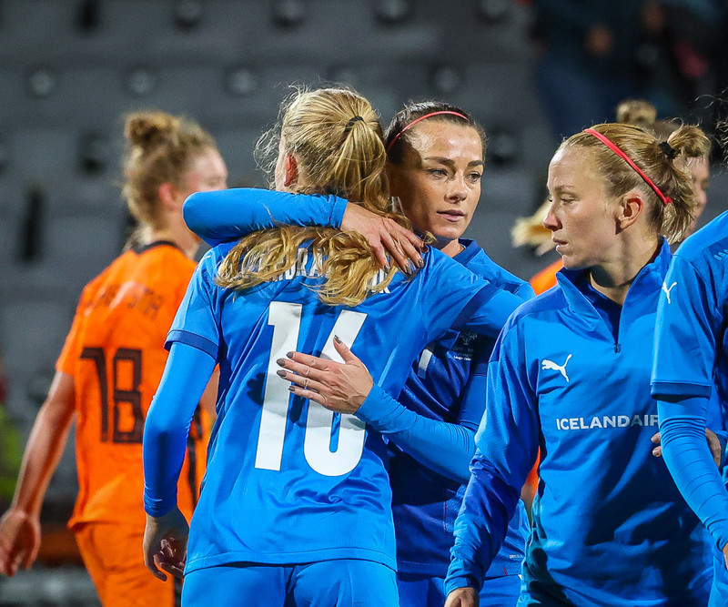 Myndaveisla 1: Holland vann Ísland á Laugardalsvelli