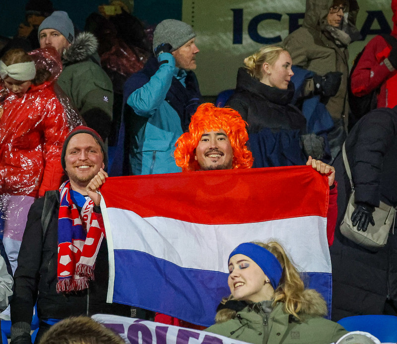 Myndaveisla 1: Holland vann Ísland á Laugardalsvelli