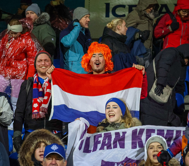 Myndaveisla 1: Holland vann Ísland á Laugardalsvelli