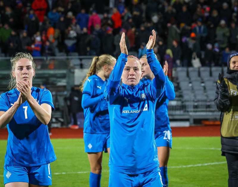Myndaveisla 1: Holland vann Ísland á Laugardalsvelli