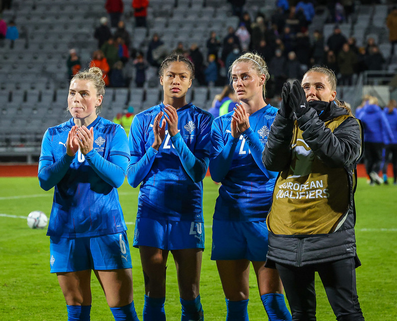 Myndaveisla 1: Holland vann Ísland á Laugardalsvelli