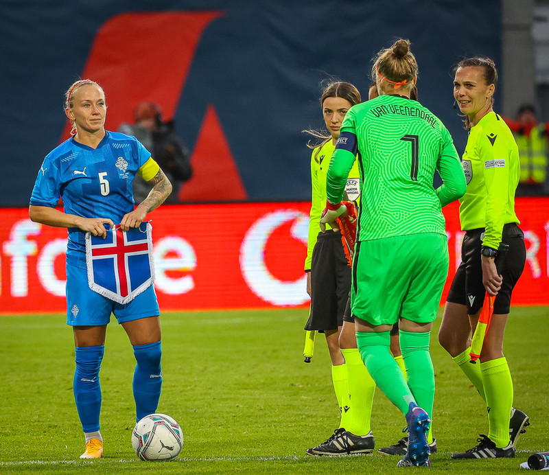 Myndaveisla 1: Holland vann Ísland á Laugardalsvelli