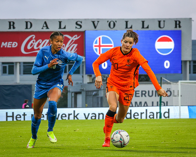 Myndaveisla 1: Holland vann Ísland á Laugardalsvelli