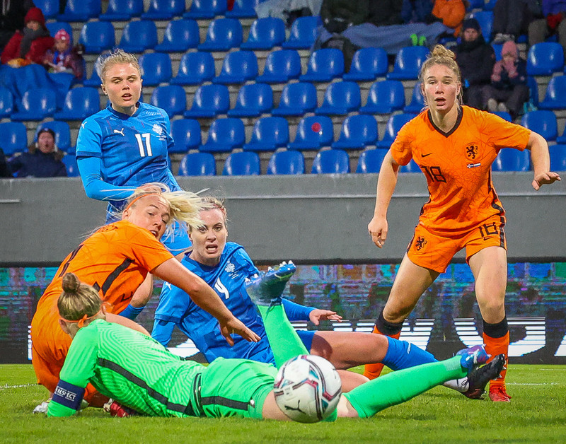 Myndaveisla 1: Holland vann Ísland á Laugardalsvelli