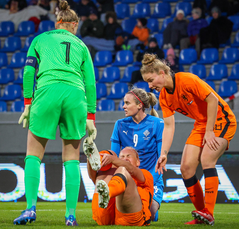 Myndaveisla 1: Holland vann Ísland á Laugardalsvelli