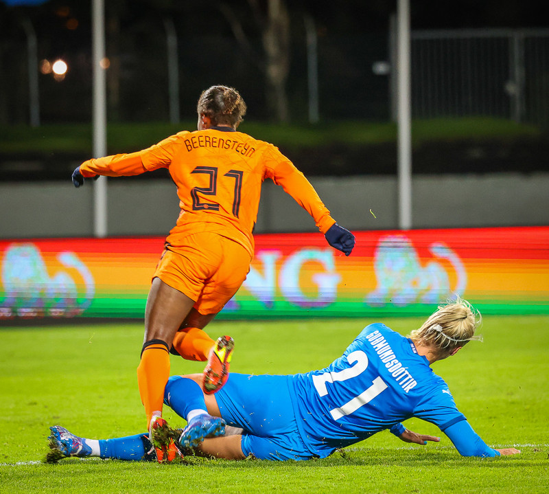 Myndaveisla 1: Holland vann Ísland á Laugardalsvelli