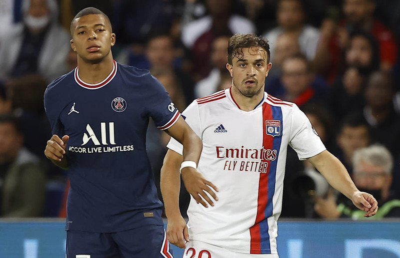 Sjáðu fyrsta mark Shaqiri fyrir Lyon