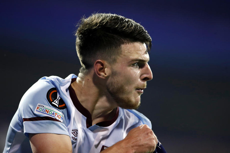 <b>6. Declan Rice, West Ham</b> - Algjör vel á miðjunni hjá Hömrunum.