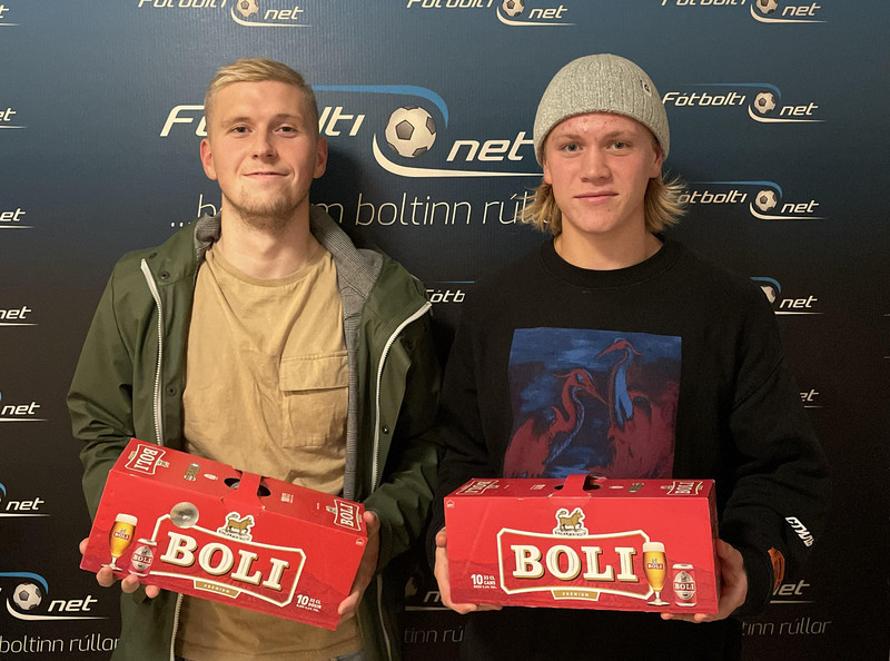 Þorkell Þráinsson, fyrirliði Ægis, og Brynjar Þorri, leikmaður Hattar/Hugins voru gestir í þættinum.