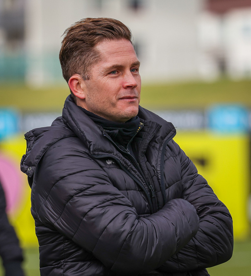 Jóhannes Karl Guðjónsson þjálfaði Sindra í ÍA.