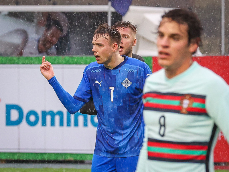 Myndaveisla 1: U21 tapaði gegn Portúgal