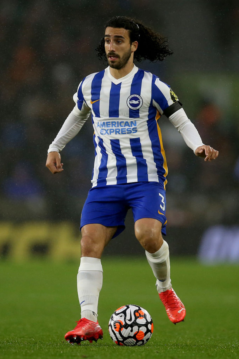 Cucurella var keyptur til Chelsea á stóra fjárhæð.