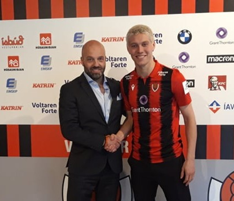 Arnar Gunnlaugs og Birnir.