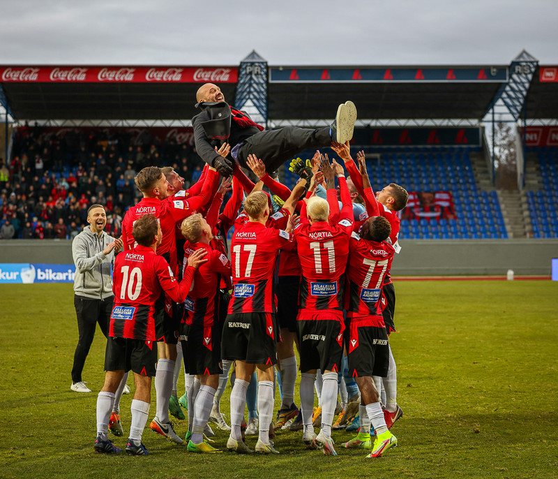 Myndaveisla 1: Víkingur Mjólkurbikarmeistari 2021