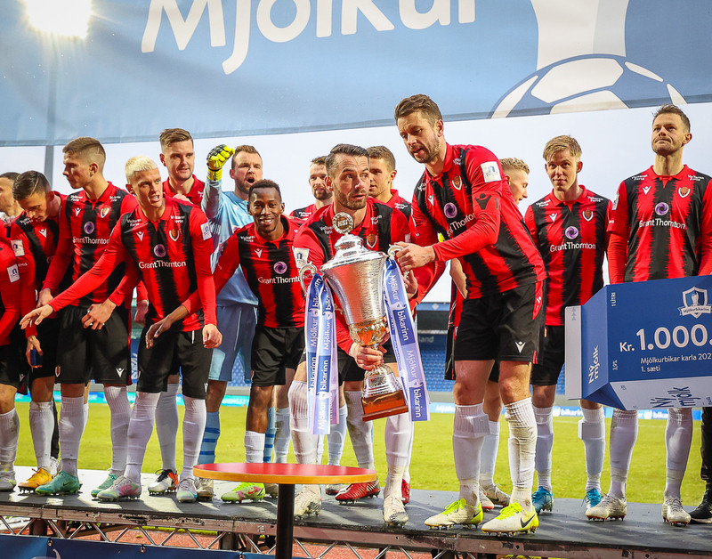 Myndaveisla 1: Víkingur Mjólkurbikarmeistari 2021