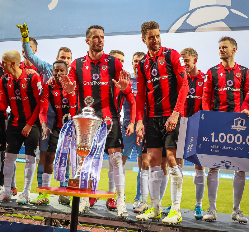 Myndaveisla 1: Víkingur Mjólkurbikarmeistari 2021