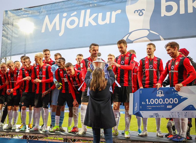 Myndaveisla 1: Víkingur Mjólkurbikarmeistari 2021