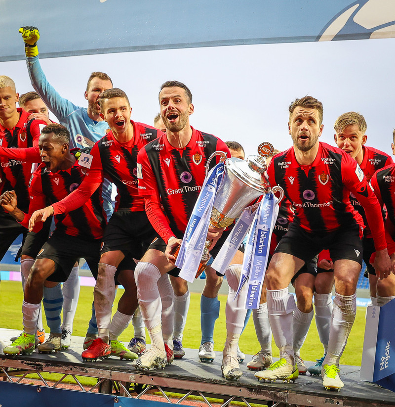 Myndaveisla 1: Víkingur Mjólkurbikarmeistari 2021