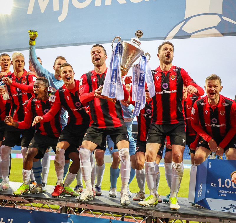 Myndaveisla 1: Víkingur Mjólkurbikarmeistari 2021