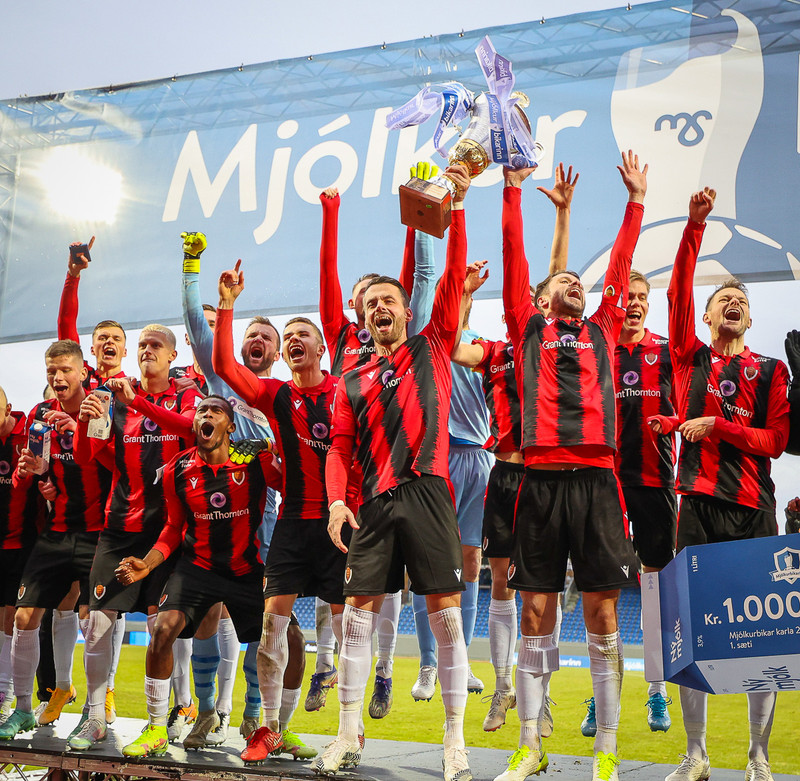 Myndaveisla 1: Víkingur Mjólkurbikarmeistari 2021