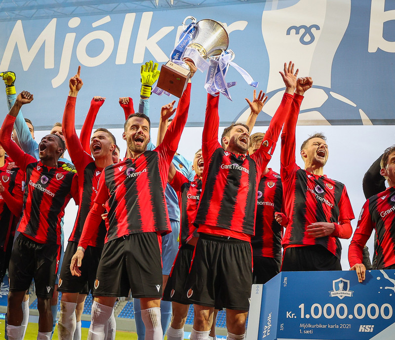 Myndaveisla 1: Víkingur Mjólkurbikarmeistari 2021