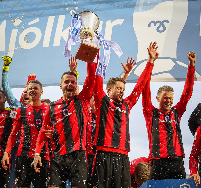 Myndaveisla 1: Víkingur Mjólkurbikarmeistari 2021
