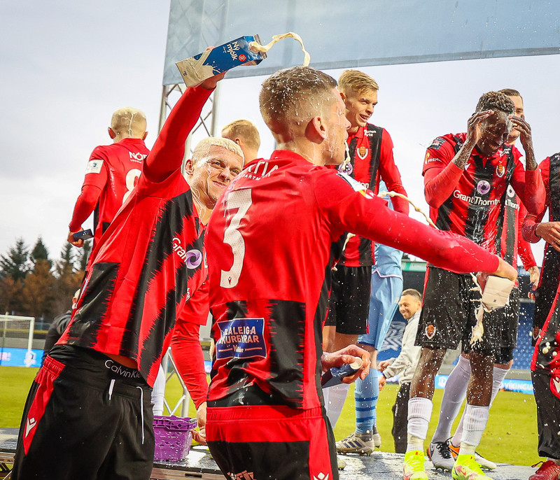 Myndaveisla 1: Víkingur Mjólkurbikarmeistari 2021
