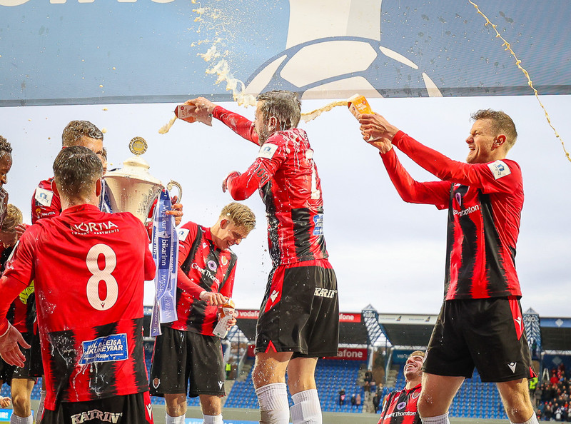 Myndaveisla 1: Víkingur Mjólkurbikarmeistari 2021