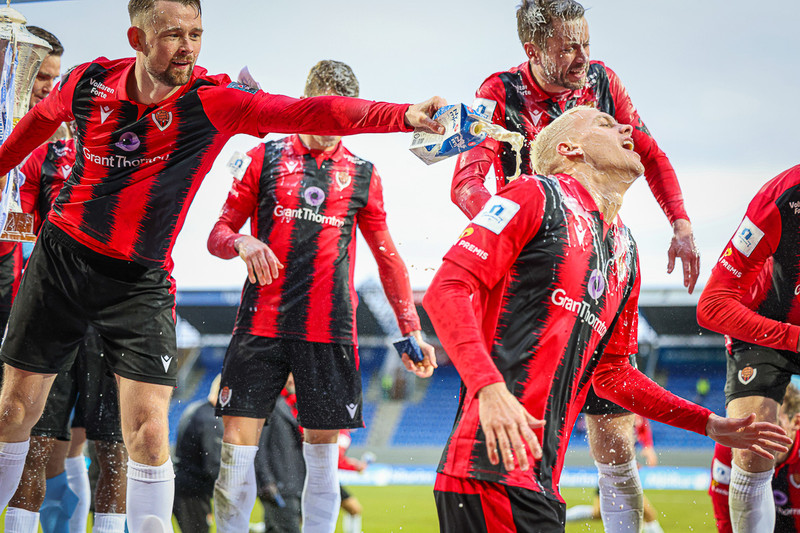Myndaveisla 1: Víkingur Mjólkurbikarmeistari 2021