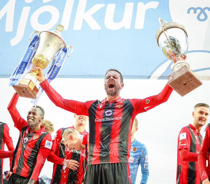 Myndaveisla 1: Víkingur Mjólkurbikarmeistari 2021