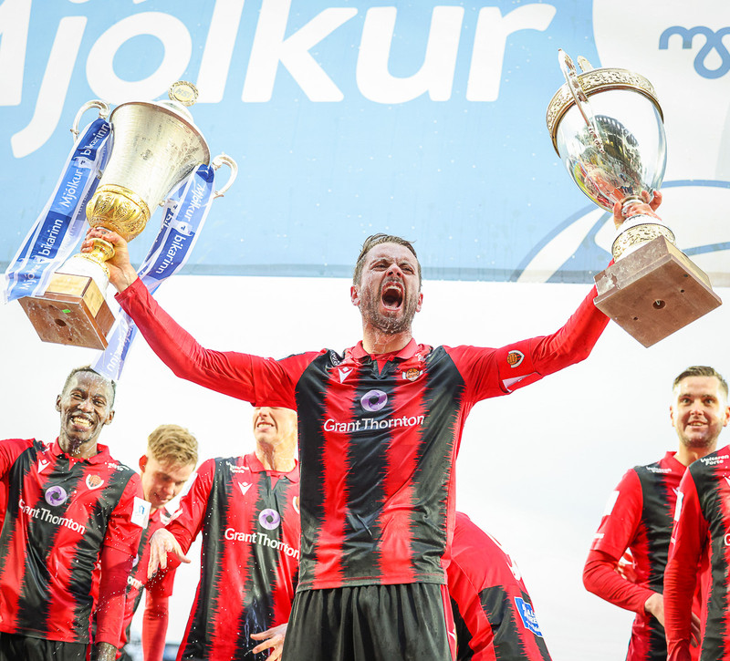 Myndaveisla 1: Víkingur Mjólkurbikarmeistari 2021