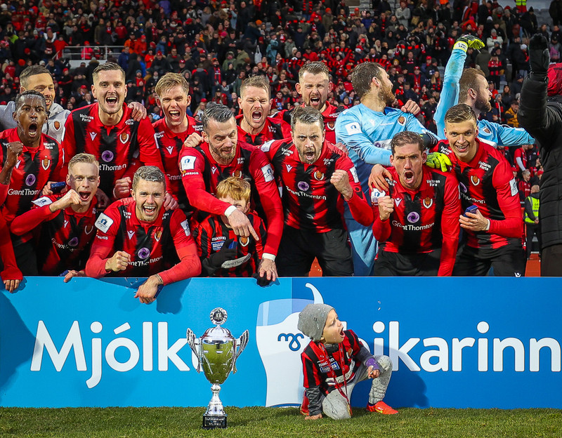 Myndaveisla 1: Víkingur Mjólkurbikarmeistari 2021