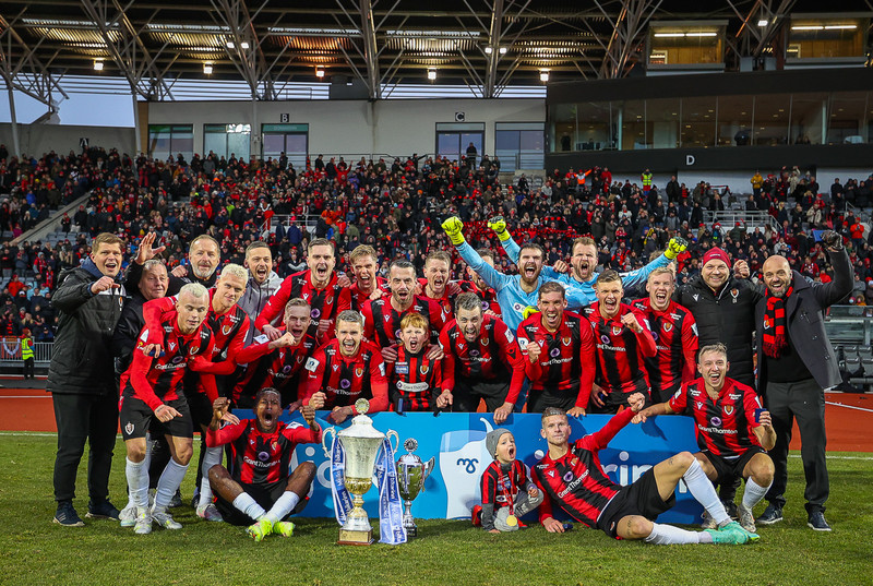 Myndaveisla 1: Víkingur Mjólkurbikarmeistari 2021