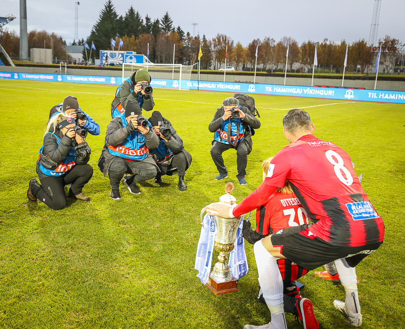 Myndaveisla 1: Víkingur Mjólkurbikarmeistari 2021