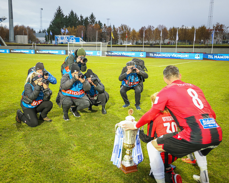 Myndaveisla 1: Víkingur Mjólkurbikarmeistari 2021