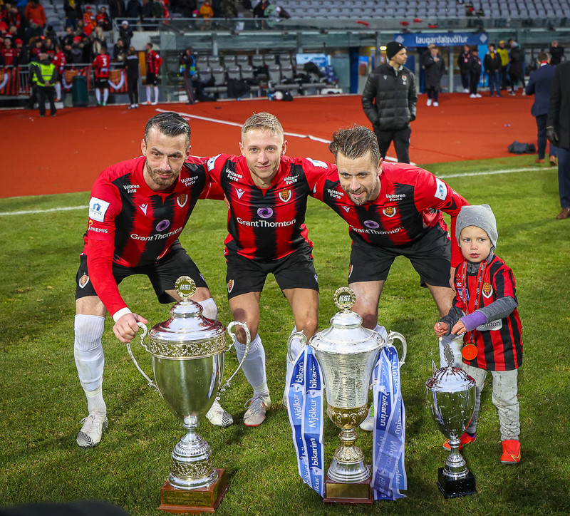 Myndaveisla 1: Víkingur Mjólkurbikarmeistari 2021
