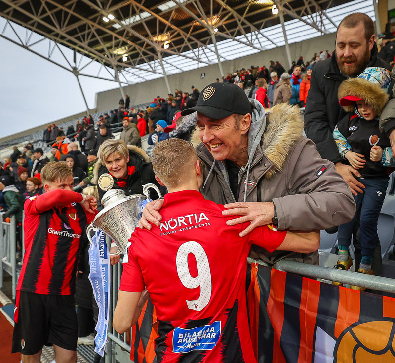 Myndaveisla 1: Víkingur Mjólkurbikarmeistari 2021