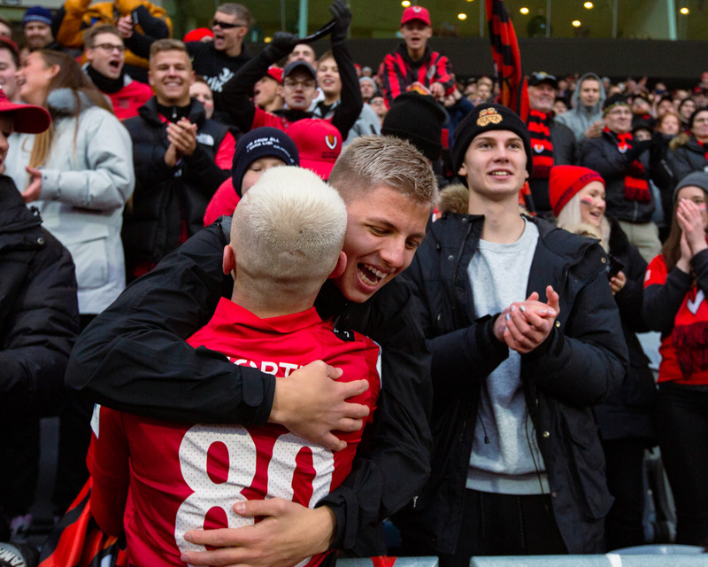 Myndaveisla frá sigri Víkings í Mjólkurbikarnum