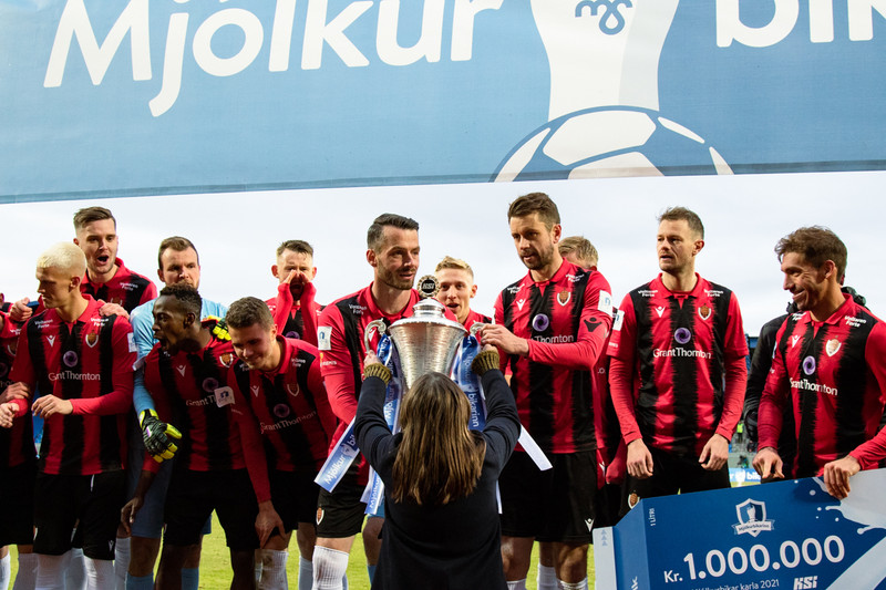 Myndaveisla frá sigri Víkings í Mjólkurbikarnum