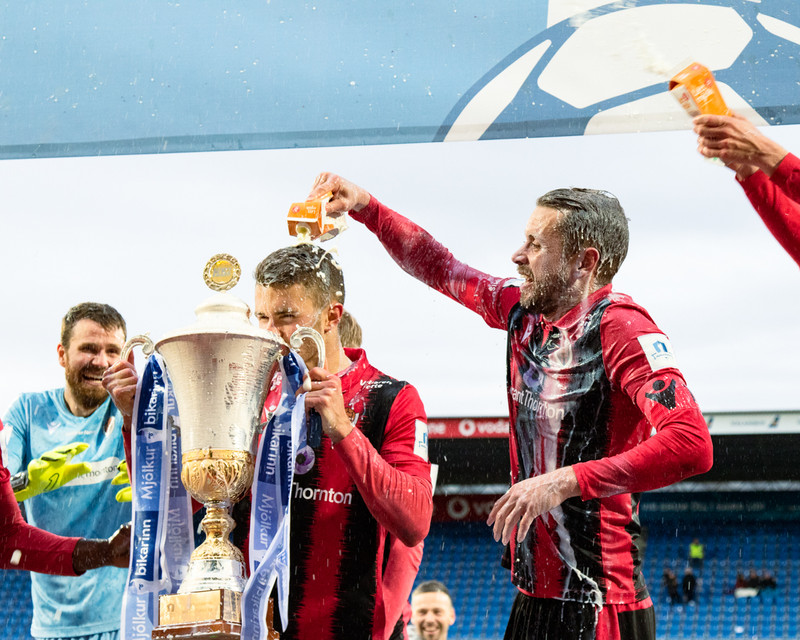 Myndaveisla frá sigri Víkings í Mjólkurbikarnum