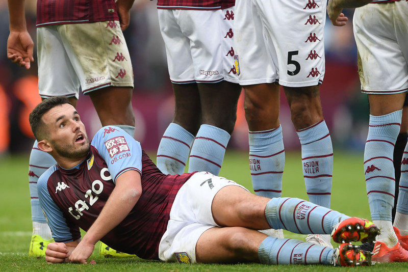 McGinn tryggði Aston Villa sigurinn.