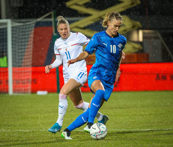 Dagný var virkilega góð.