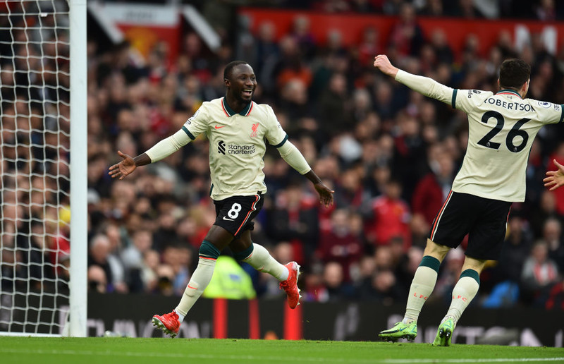 Miðjumaður: Naby Keita (Liverpool) - Miðja Liverpool át miðju United með húð og hári. Mark og stoðsending frá Keita.