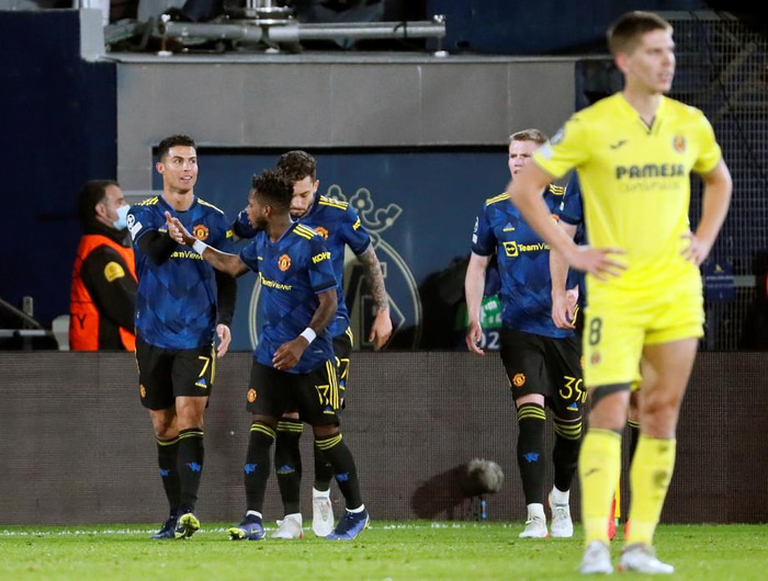 Ronaldo skoraði fyrra mark Man Utd.